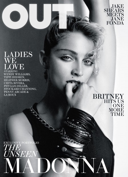 Madonna par Richard Cameron pour Out Magazine [HQ Cover] - Exclu