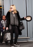 Madonna arriving at Heathrow airport, London (4)