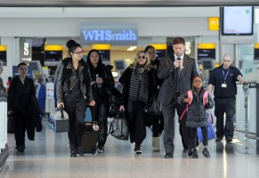 Madonna arriving at Heathrow airport, London (9)