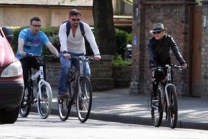 Madonna on her way to the Abbey Road Recording Studios, London (11)