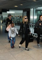 Madonna arrives at Heathrow airport, London (1)