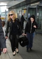 Madonna arrives at Heathrow airport, London (15)