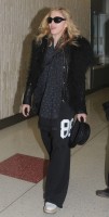 Madonna arriving at JFK airport, New York - 24 October 2011 (2)