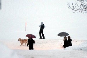 Madonna and family skiing Gstaad - 27 December 2011 and 3 January 2012 (10)