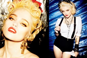 Sky Ferreira pays tribute to Madonna for V Magazine by Mario Testino (4)
