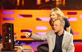 Madonna at the taping of the Graham Norton Show (3)