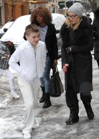 Madonna out and about in New York - 20 21 January 2012 (3)
