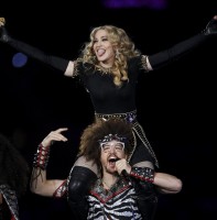 Madonna at the Super Bowl Halftime Show - 5 February 2012 - Update 2 (16)