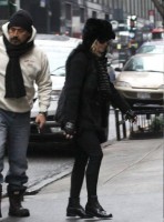 Madonna out and about in New York - 11 February 2012 (6)