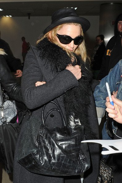 Madonna at JFK airport, New York [21 February 2012 – Pictures ...