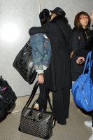 Madonna and Lourdes at JFK airport, 21 February 2012 - Update 3 (49)