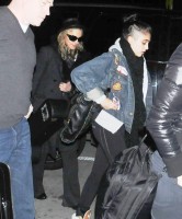 Madonna and Lourdes at JFK airport - 21 February 2012 UPDATE (7)