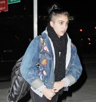 Madonna and Lourdes at JFK airport - 21 February 2012 UPDATE (14)