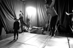 Madonna World Tour Rehearsals - Slacklining (2)