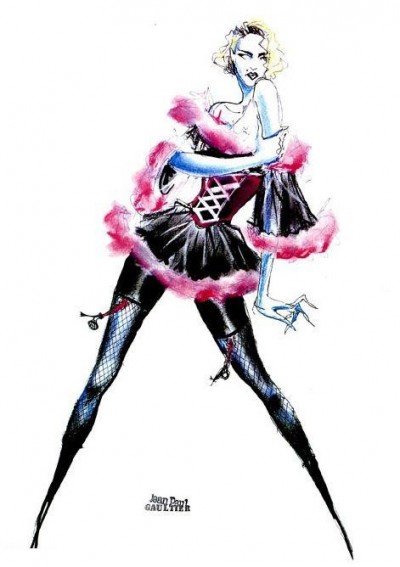 Jean Paul Gaultier: Yes I am designing costumes for the MDNA Tour ...