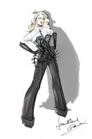 MDNA Tour Costumes - Sketches (3)
