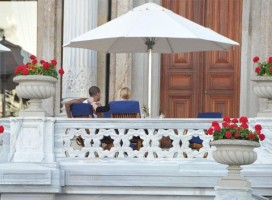 Madonna at the Ciragan Palace, Istanbul  - 8 June 2012 (5)