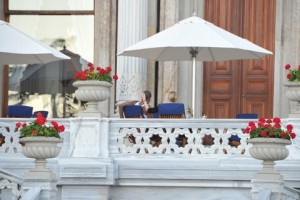 Madonna at the Ciragan Palace, Istanbul  - 8 June 2012 (8)