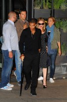Madonna and Brahim Zaibat at the Molto restaurant - 10 June 2012 (7)
