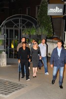 Madonna and Brahim Zaibat at the Molto restaurant - 10 June 2012 (8)