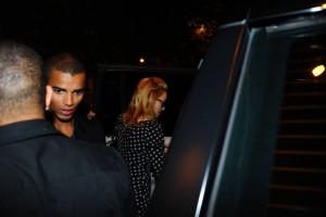 Madonna and Brahim Zaibat at the Molto restaurant - 10 June 2012 (12)