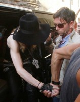 Madonna visiting the Uffizi Gallery, Florence - 17 June 2012 (2)