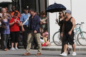 On the set of Turn up the Radio - Florence - Madonna (46)