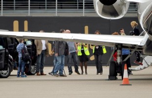 Madonna at the Luton Airport, London - 23 June 2012 (2)