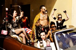 On the set of Turn up the Radio - Madonna - Official (5)