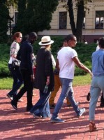 Madonna out and about in Kiev - 3 August 2012 (21)