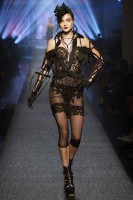 Madonna - Jean Paul Gaultier Fashion Week Paris (2)