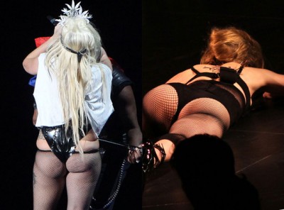 Madonna Lady Gaga Ass - Fashion Police