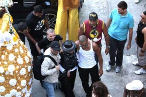Madonna attends AfroReggae in Rio de Janeiro (1)