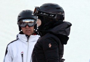 Madonna skiing in Gstaad, Switzerland - Part 2 (2)