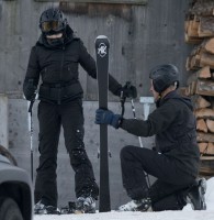 Madonna skiing in Gstaad, Switzerland - Part 2 (42)