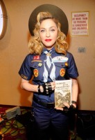 Madonna dressed up as boy scout at the GLAAD Media Awards - Anderson Cooper - Backstage (7)