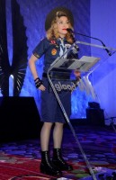 Madonna dressed up as boy scout at the GLAAD Media Awards - Anderson Cooper - Backstage (34)