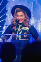 Madonna dressed up as boy scout at the GLAAD Media Awards - Anderson Cooper - Backstage - HQ (15)