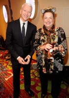 Madonna dressed up as boy scout at the GLAAD Media Awards - Anderson Cooper - Backstage - HQ (29)