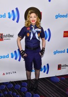 Madonna dressed up as boy scout at the GLAAD Media Awards - Anderson Cooper - Backstage - HQ (49)