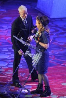 Madonna dressed up as boy scout at the GLAAD Media Awards - Anderson Cooper - Backstage - HQ (82)