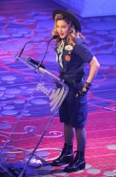 Madonna dressed up as boy scout at the GLAAD Media Awards - Anderson Cooper - Backstage - HQ (85)