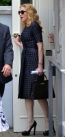 Madonna attends David Collins' funeral in Monkstown Dublin, Irleand - 23 July 2013 - update 1 (7)