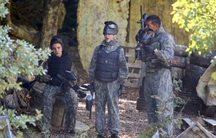 Madonna enjoys paintball game - Rocco birthday - 11 August 2013 (1)