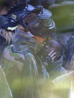 Madonna enjoys paintball game - Rocco birthday - 11 August 2013 (7)