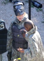 Madonna enjoys a game of paintball in the south of France - update (6)