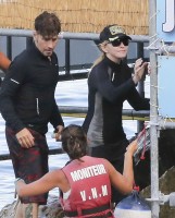 Madonna at the beach in Villefranche, France - 14 August 2013 (6)