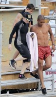 Madonna at the beach in Villefranche, France - 14 August 2013 (9)