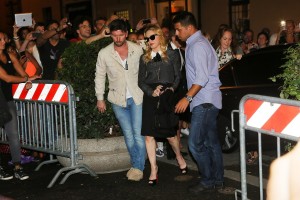 Madonna visits the Hard Candy Fitness Center in Rome - 20 August 2013] (5)