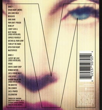 Madonna MDNA Tour Cover - CD - back